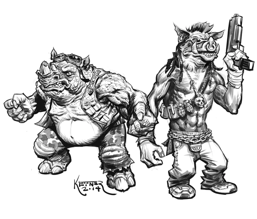 Bebop and Rocksteady
