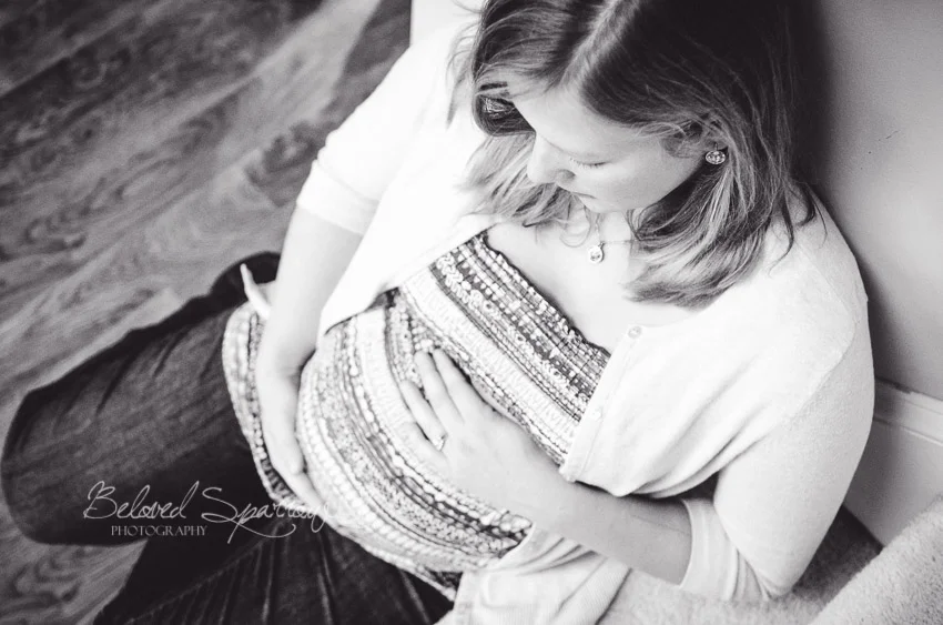 First baby on the way... {Forsyth County GA Maternity Photographer}