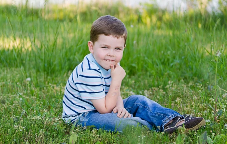 Evan is 4! {Alpharetta Family Photographer}
