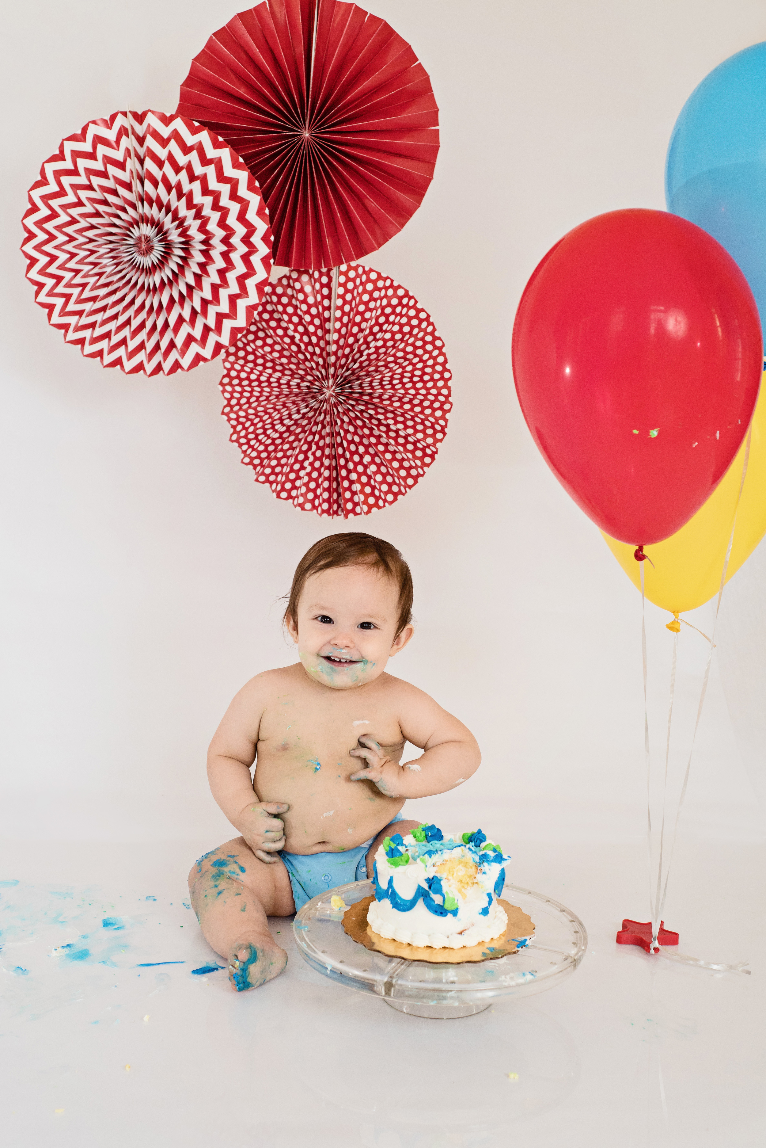 Reid Turns ONE! {North Atlanta Children's Photographer}