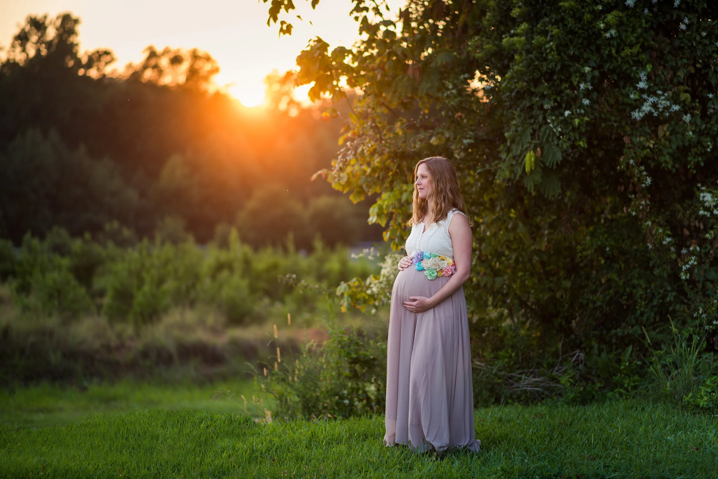 Cumming GA Maternity Photographer rainbow baby
