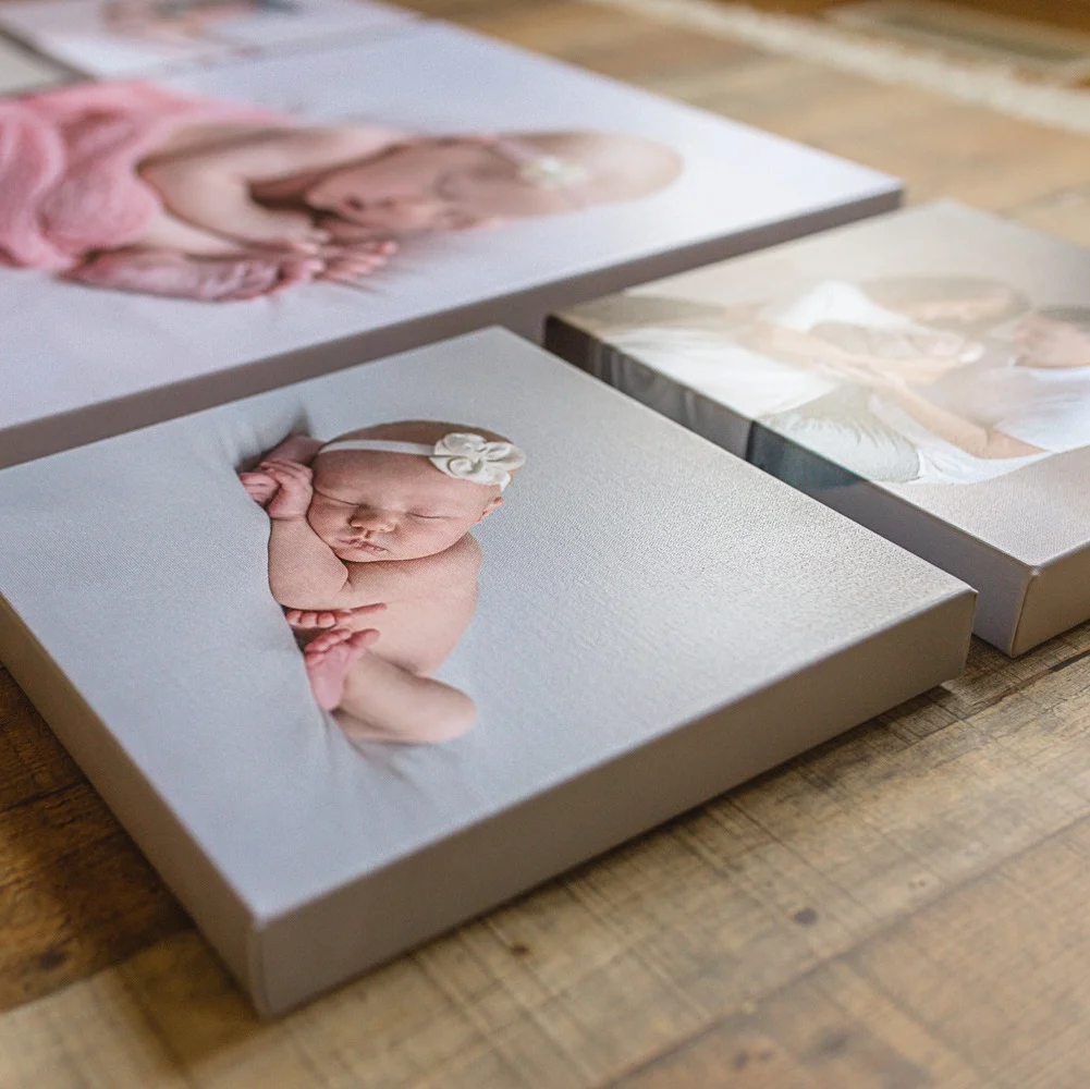 Newborn Canvas Gallery {North Atlanta Photographer}