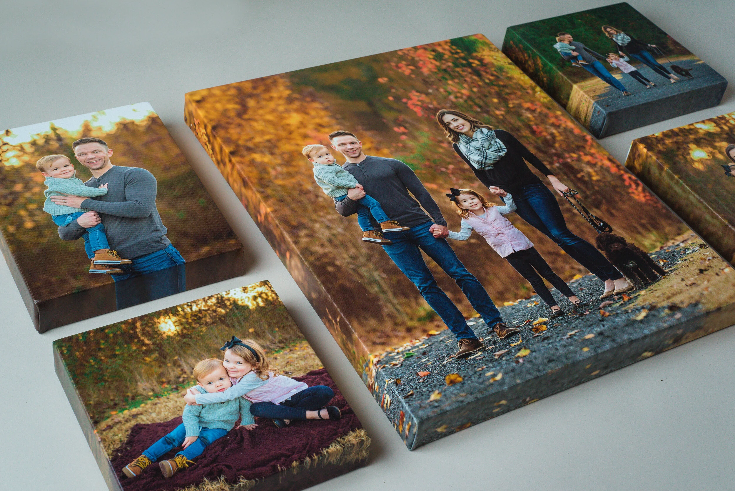 Fall Family Pictures at Garrard Landing Park {Cobb County Family Photographer}