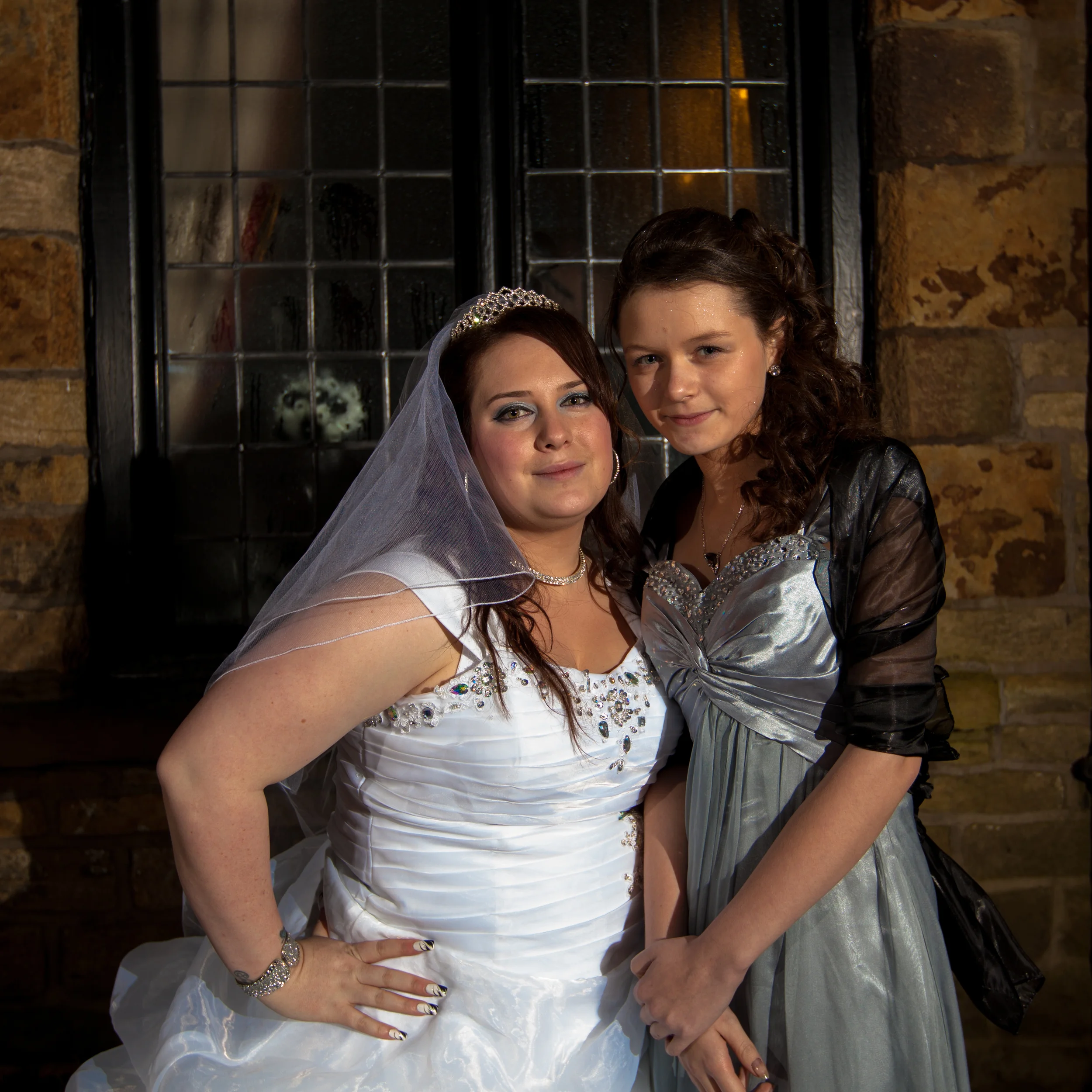 Bride and Bridesmaid