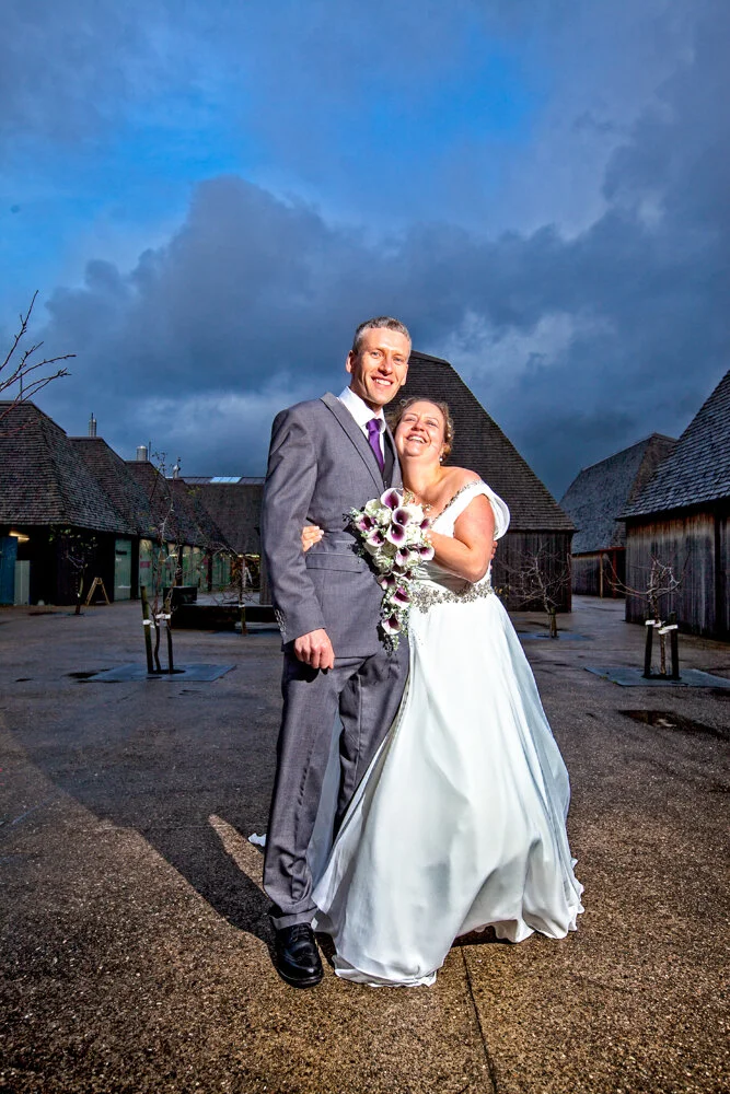 Newly weds at Brockholes  Nature reserve in Lancashire,set next to the river Ribble between Blackburn and Preston.Photography by Avanti