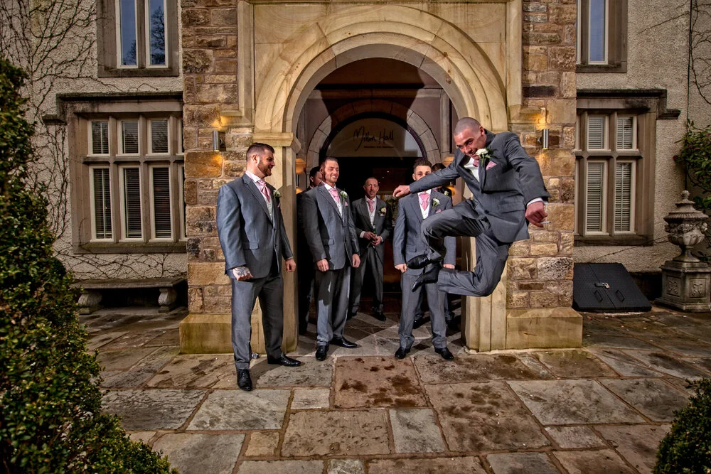 Groomsmen at Mitton Hall /images by Avanti