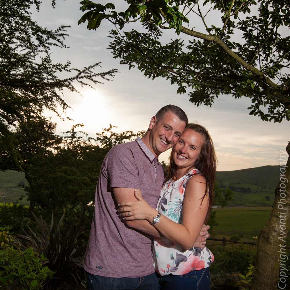 Saddleworth Hotel pre-wedding shoot