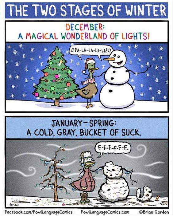 this. this is how i feel today. just replace january with february and march and sometimes even april.