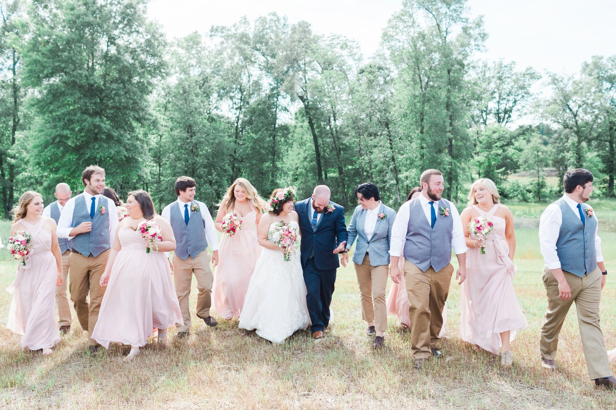 An Ethereal Woodland Arkansas Wedding | Ian + Courtney 