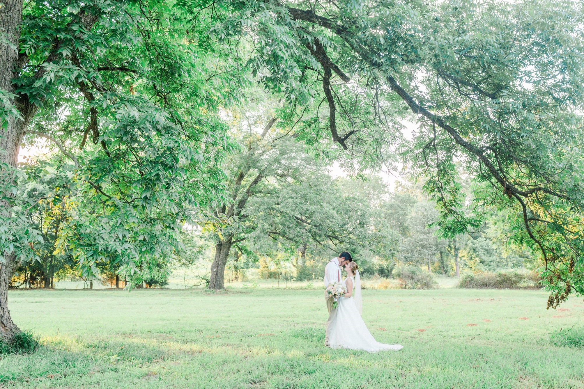Southern Outdoor Pecan Orchard Wedding Photographer | Evan & Natalie