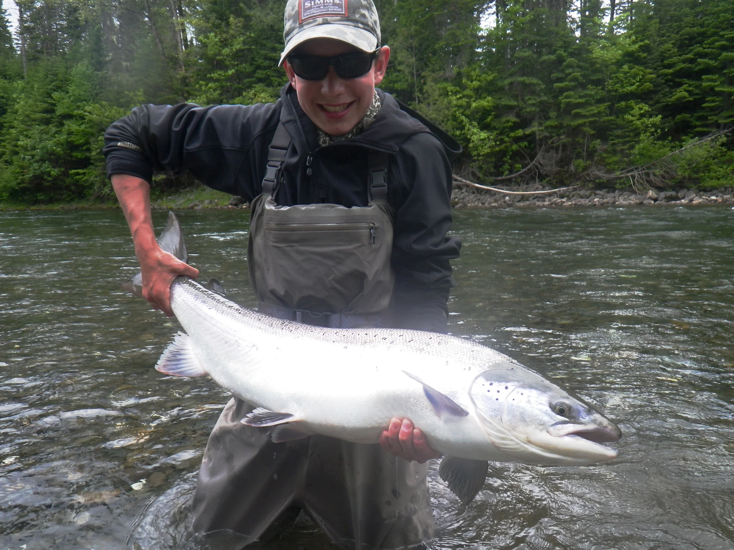 Ryan Watson Came all the way from California, Ryan was high rod for the week with the most fish and the biggest! Great fishing Ryan! 