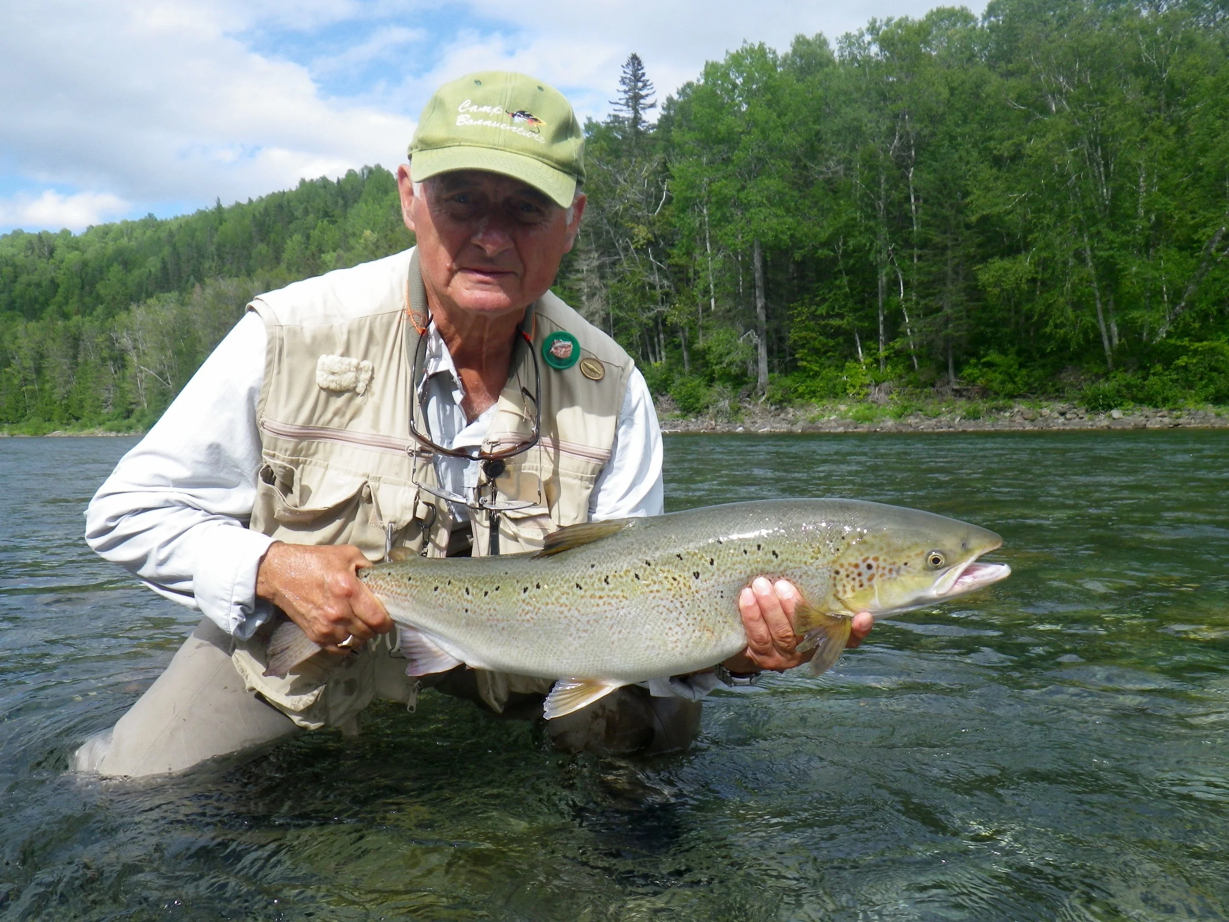 Frank Zaffino lands his first one of the year on the Bonaventure, nice fish Frank!