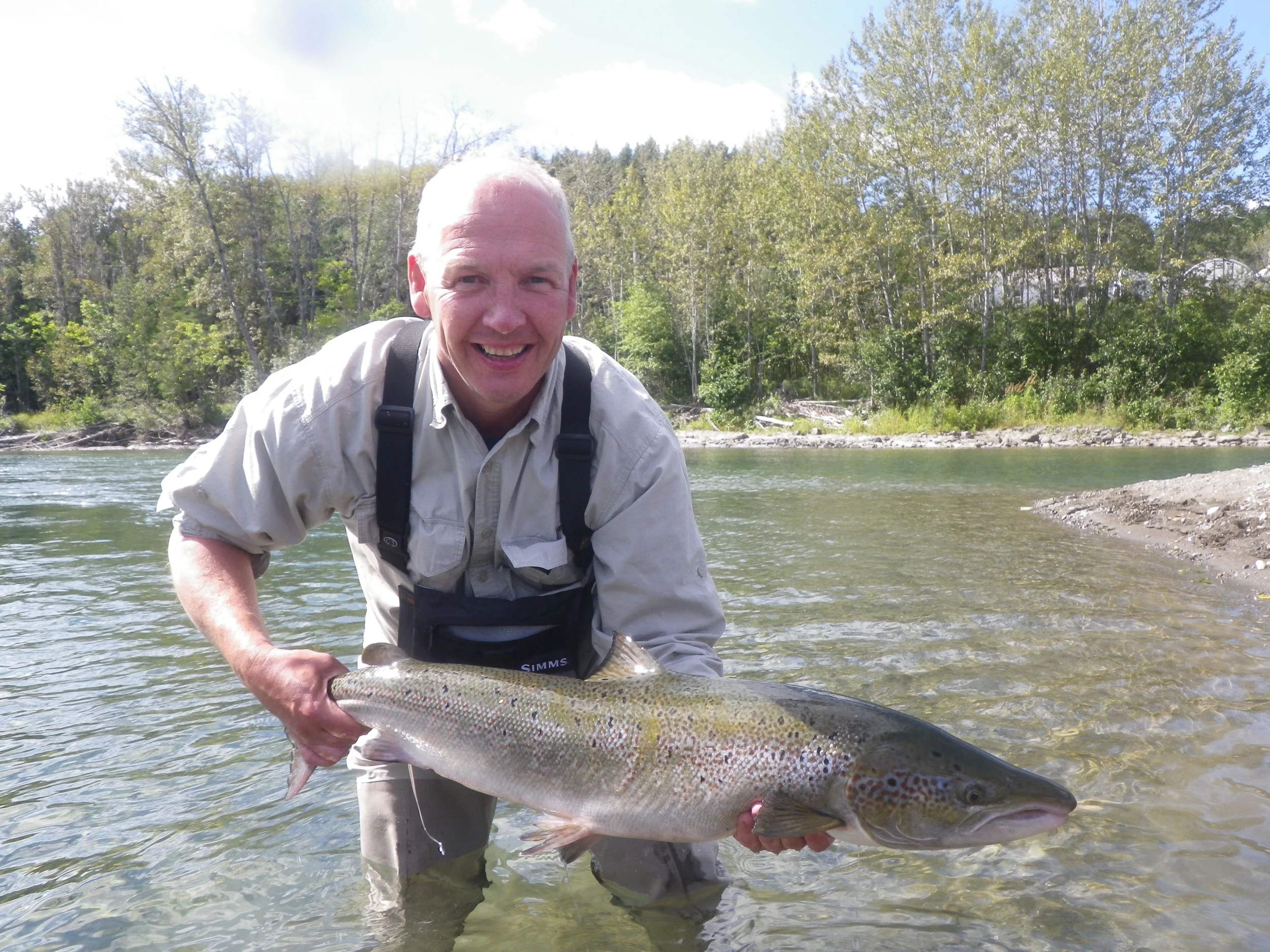 Harri Vaarasalo from Chasing Silver Magazine out this one back on the Petite Cascapedia. Congratulations Harri!