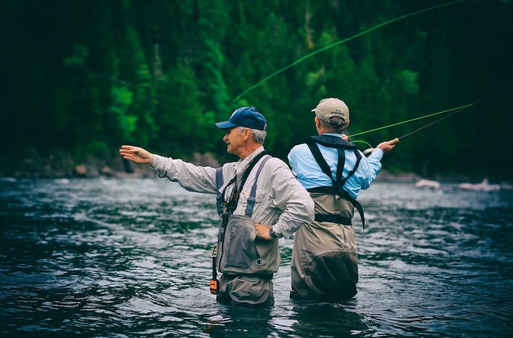 Camp Bonaventure master guide Bruno LePage sure knows where the fish hold.
