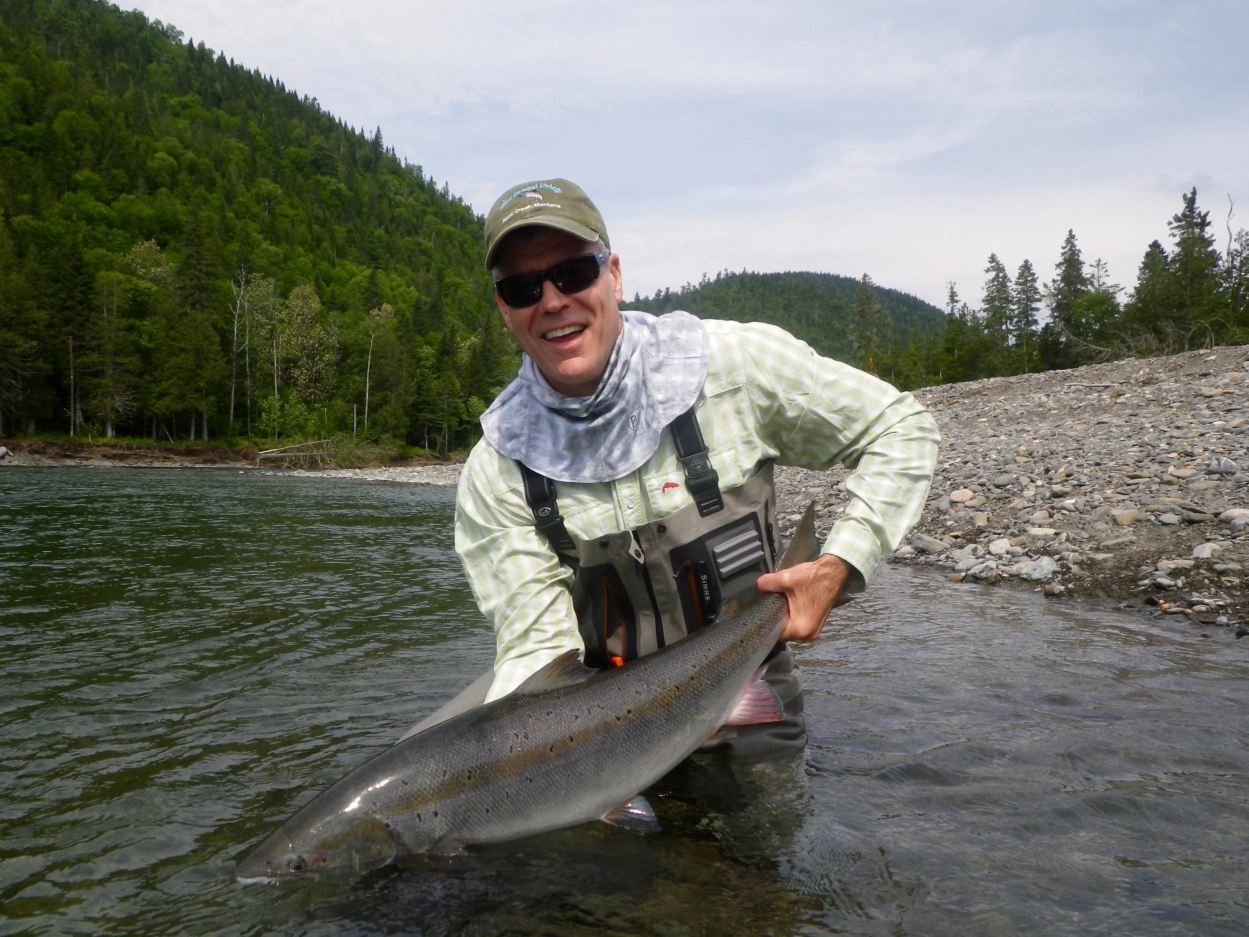Brian Townsend says he gets out of Texas at this time of year to beat the heat, we really Know why he comes!