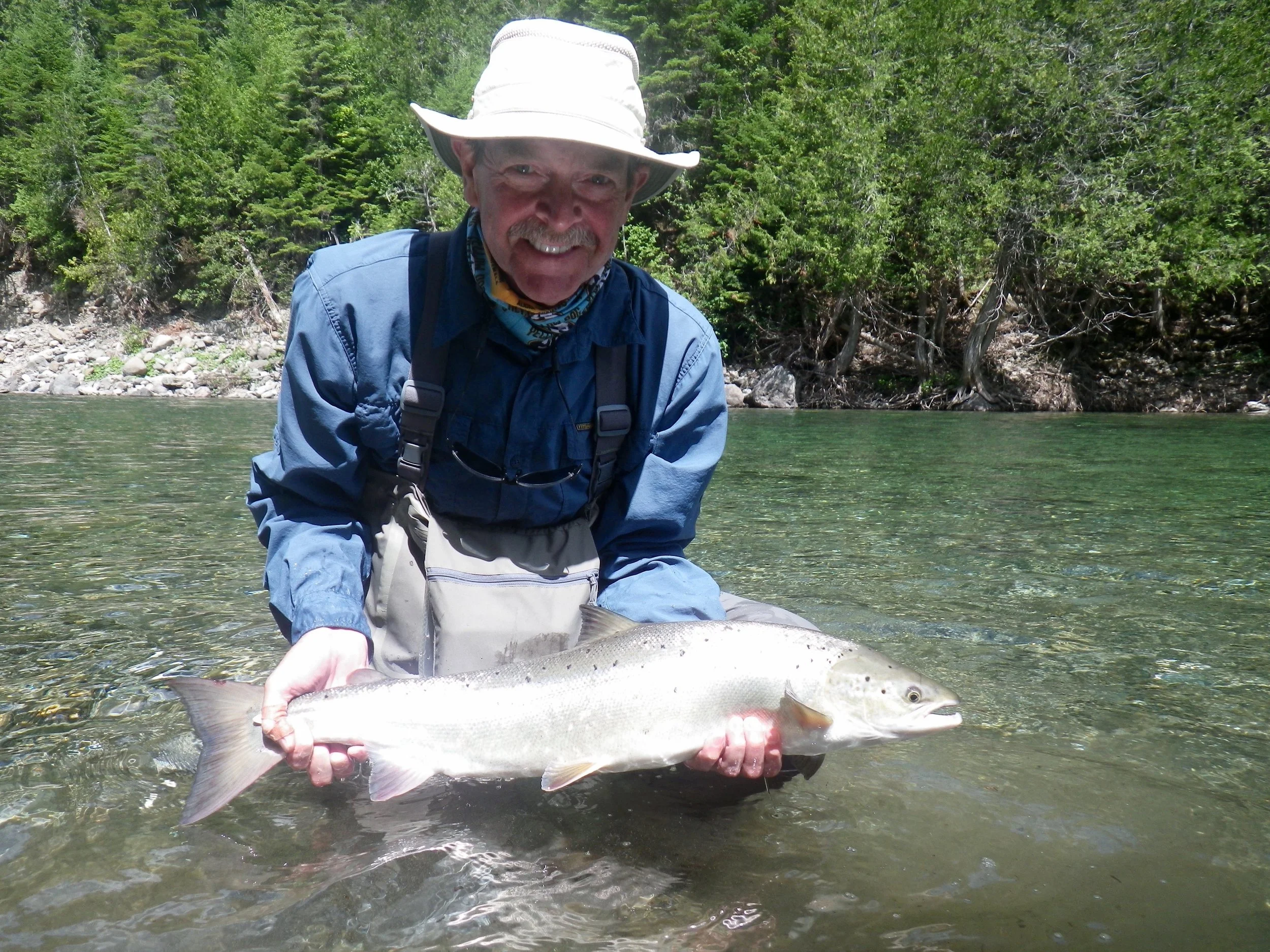 Steve Burns with a nice one from the gin clear Bonaventure, congratulations Steve!