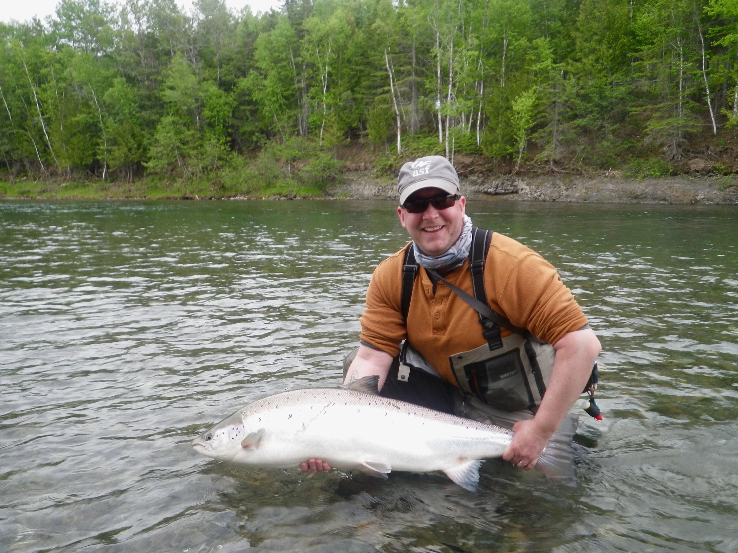 This was Steve Osbourne's first trip to Camp Bonaventure, it won't be his last. Nice one Steve!