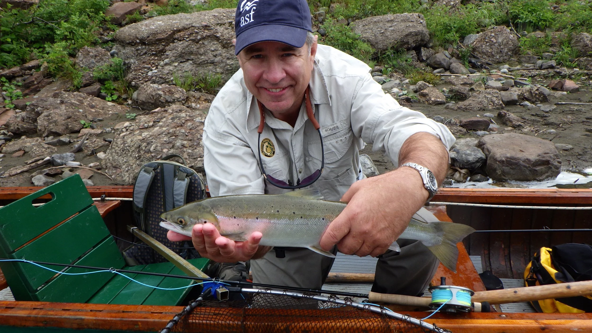 Stephen Lloyd puts one back on the Bonaventure, Congratulations Steven!