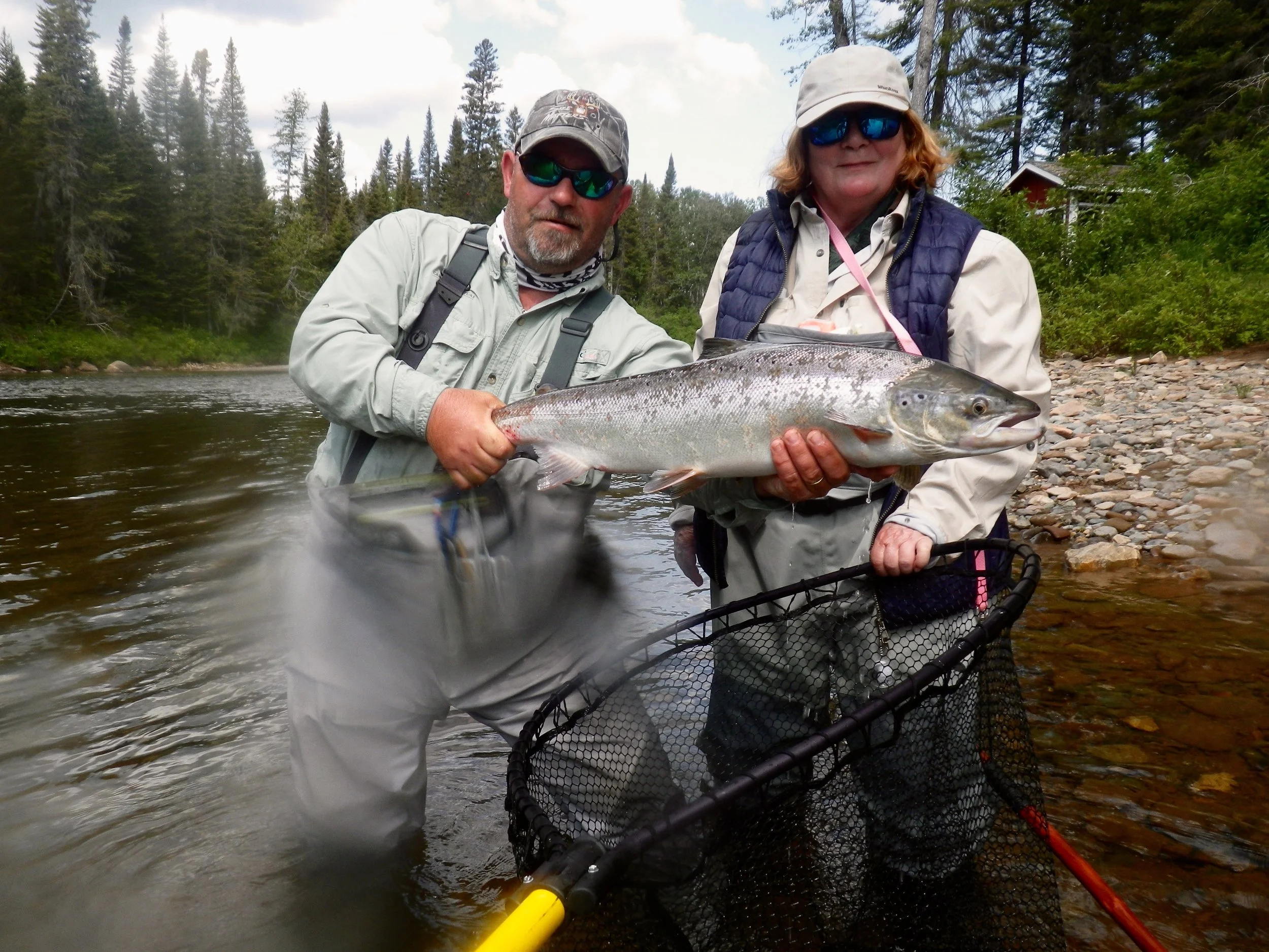 Jacqueline O’Kelley and Master Guide John Law make a combination for success. Congratulations Jacqueline!