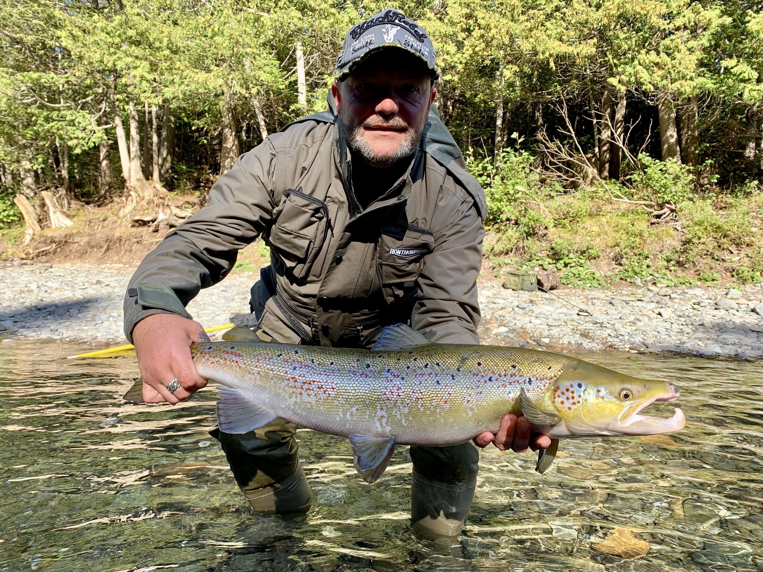 Dion Grinbergs landed this great male on the Bonaventure! Wonderful catch Dion! Nicely done!