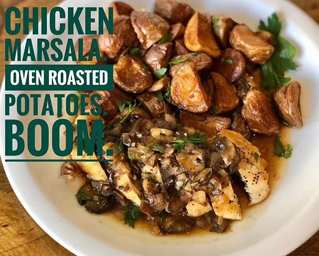 i always thought i hated mushrooms. who knew?🤷🏼&zwj;♀️ #catchy.chickenmarsala #timeouttrays #orderUP #wedeliver #mychefmakeseverythingGREAT #mushroomlover