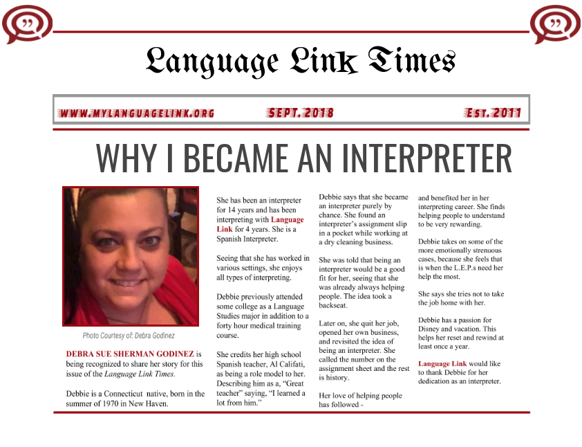 SEPTEMBER 2018 -- DEBRA SUE SHERMAN GODINEZ