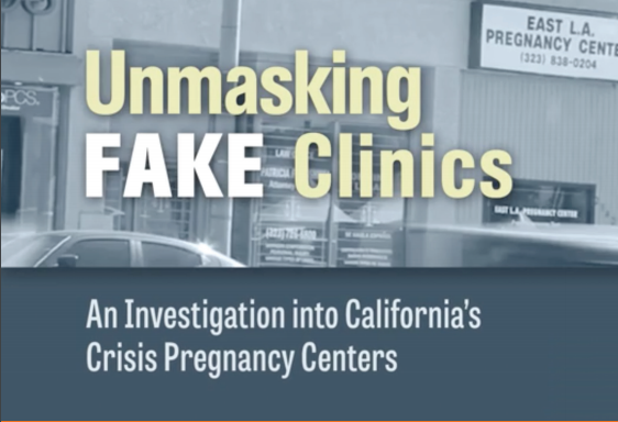 NARAL California Fake Clinics Campaign 