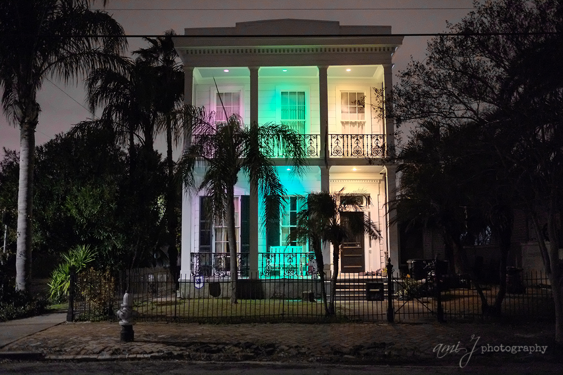 Mardi Gras Lighting