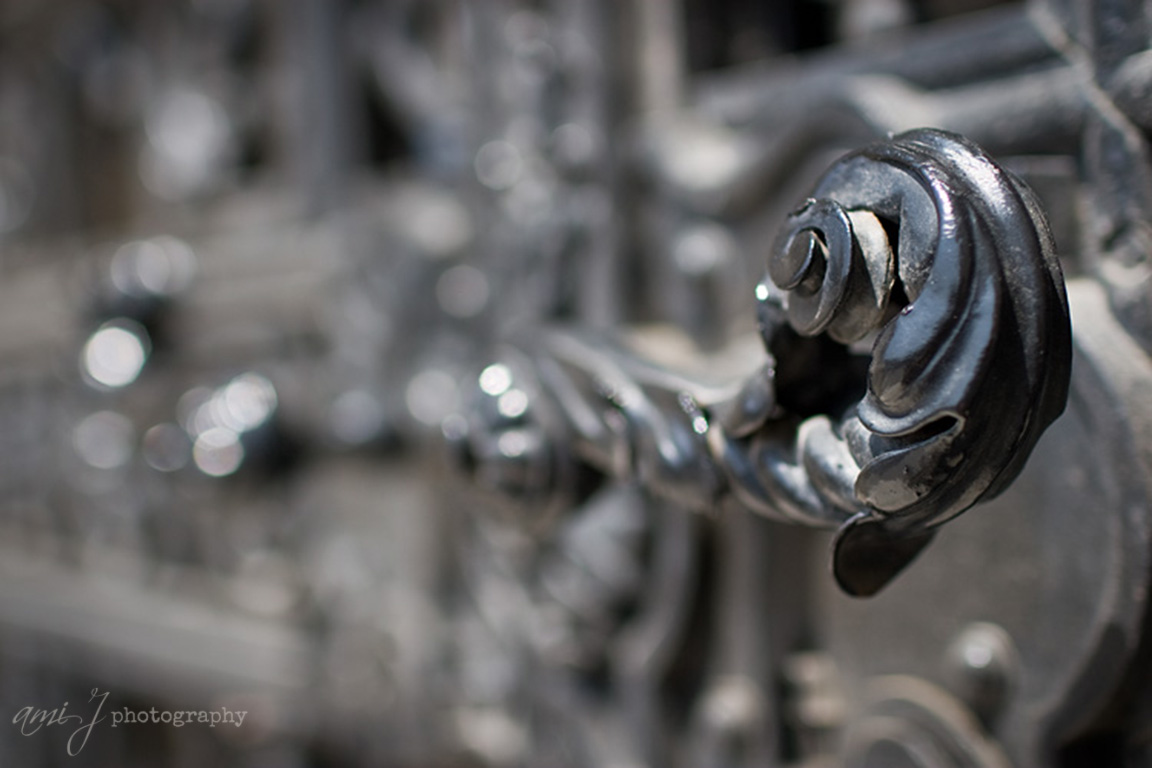 Scrolled Door Handle