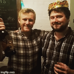 2016 BOTY George Zeiss passing his crown to 2017 BOTY Alex Neubauer