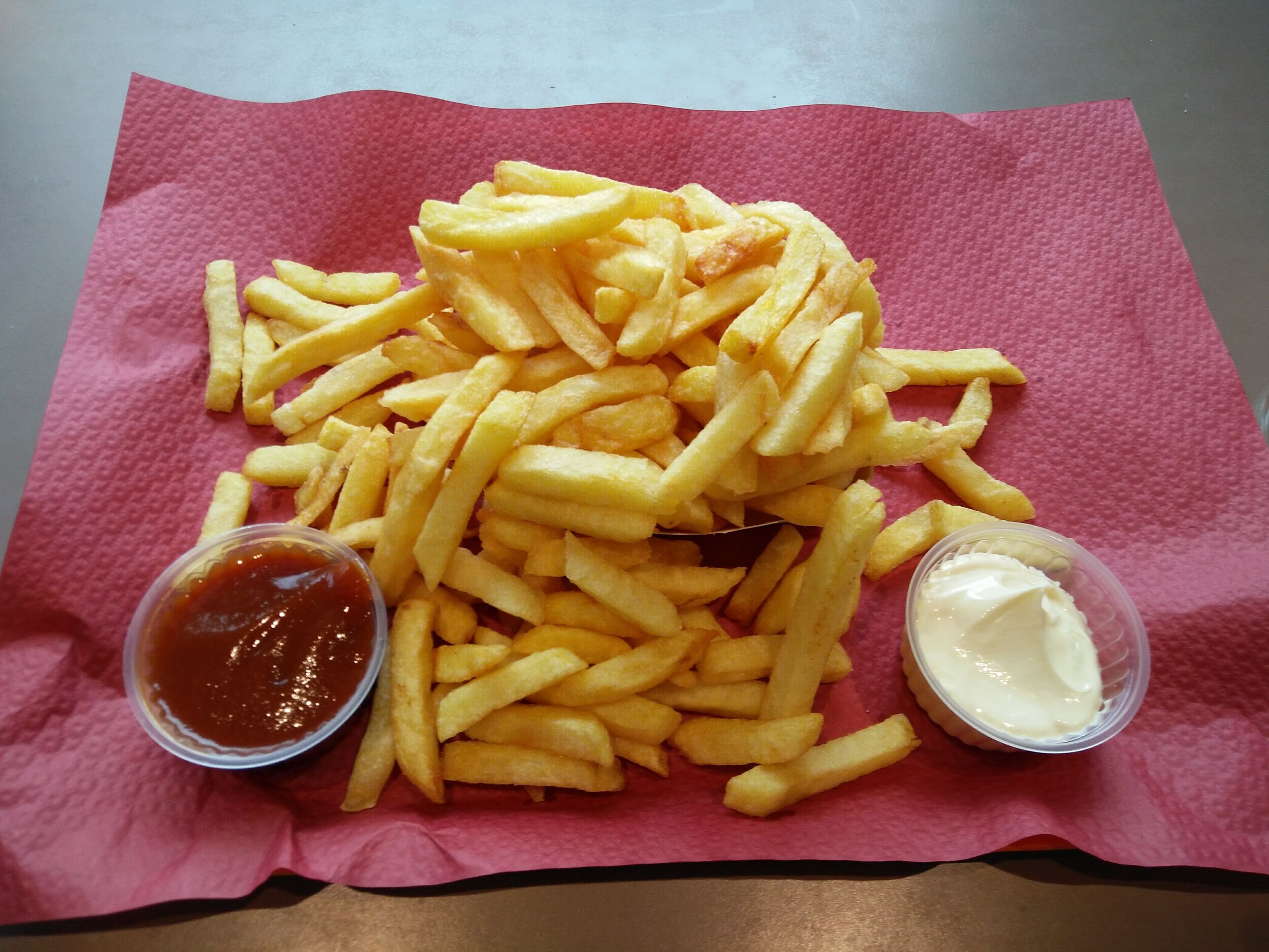  a “Small” order of fries 