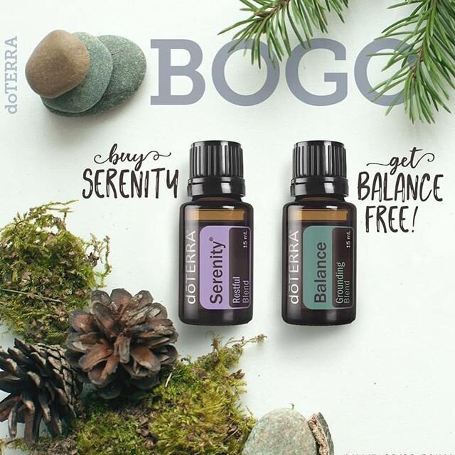 It all starts tomorrow!!!
Surprise BOGO week!!!
💚MONDAY ONLY BOGO: 
Buy SERENITY get BALANCE FREE! $34.50 tax incl. 💧❓TUES-FRI BOGOS: (not sure which day is which yet) 
Rose Touch $75.37 + ?free oil TBA
(ps google ROSE oil and you'll see why this i