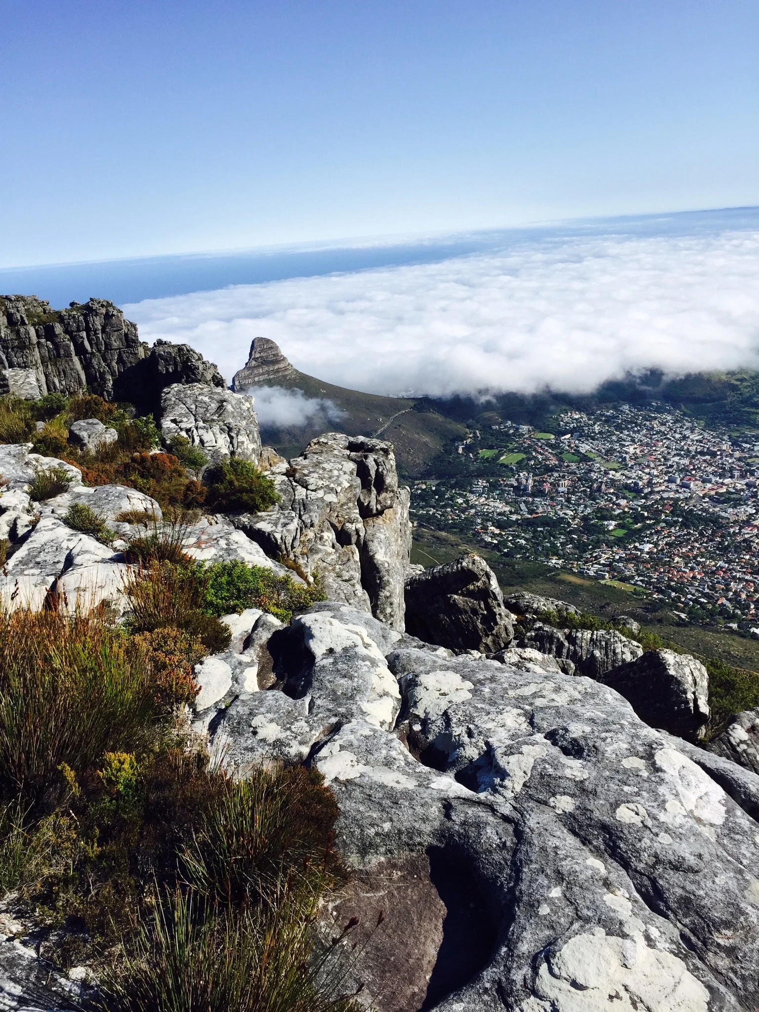 Looking forward to this view tomorrow, mostly because it means I am done with the hardest climb.