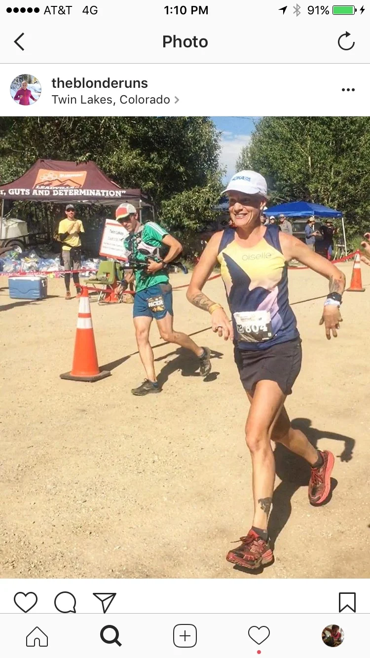 SO HAPPY! Excited to see the Oiselle Volee. Photo by Rebekah!