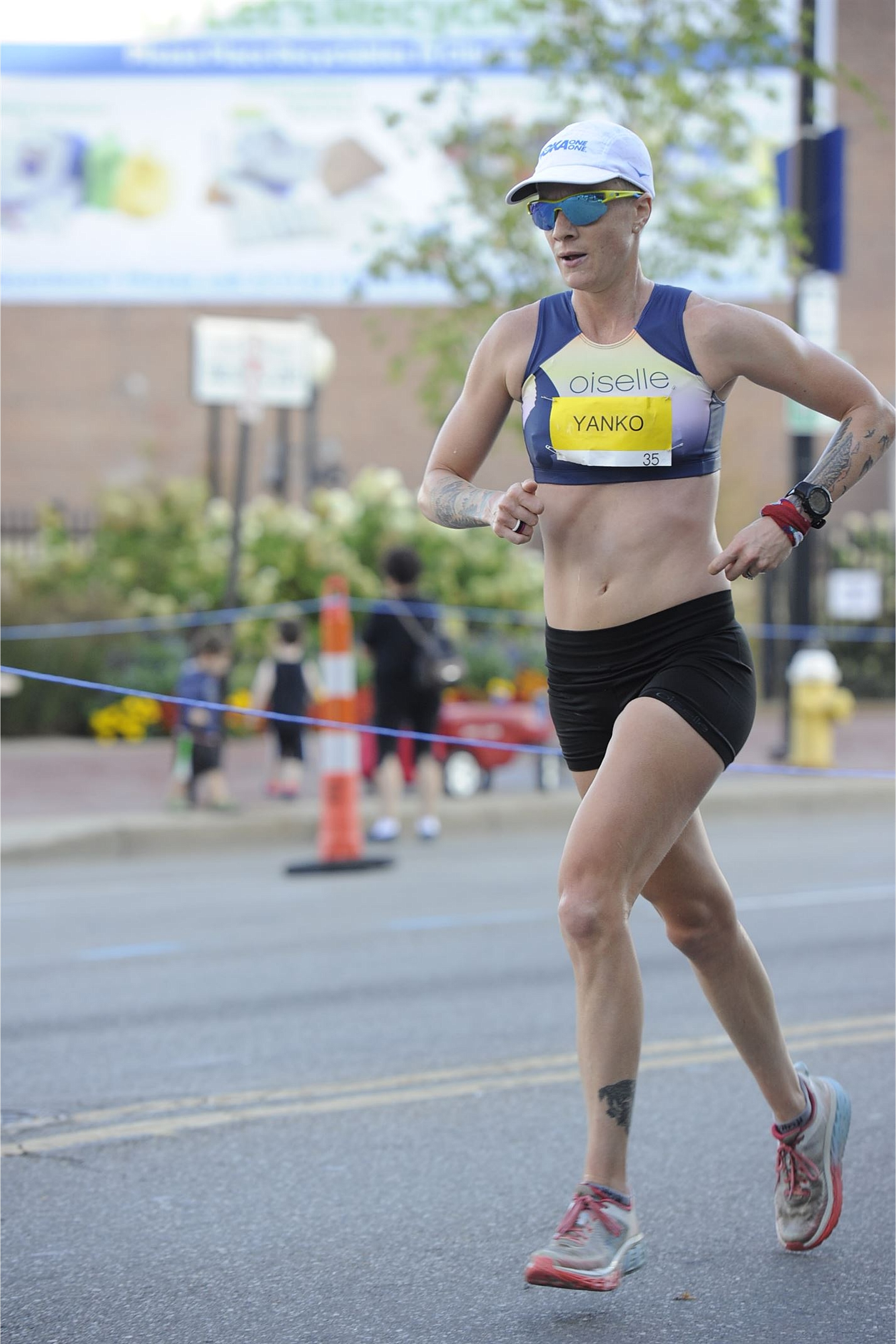 Racing the Akron Half Marathon. Race all the things!!!