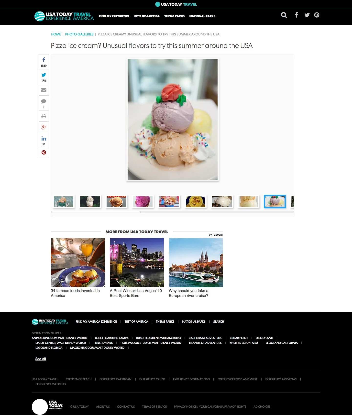 USA Today – Pizza ice cream? Unusual flavors to try this summer around the USA Ice Cream Jubilee's Sweet Potato Pie_credit Ice Cream