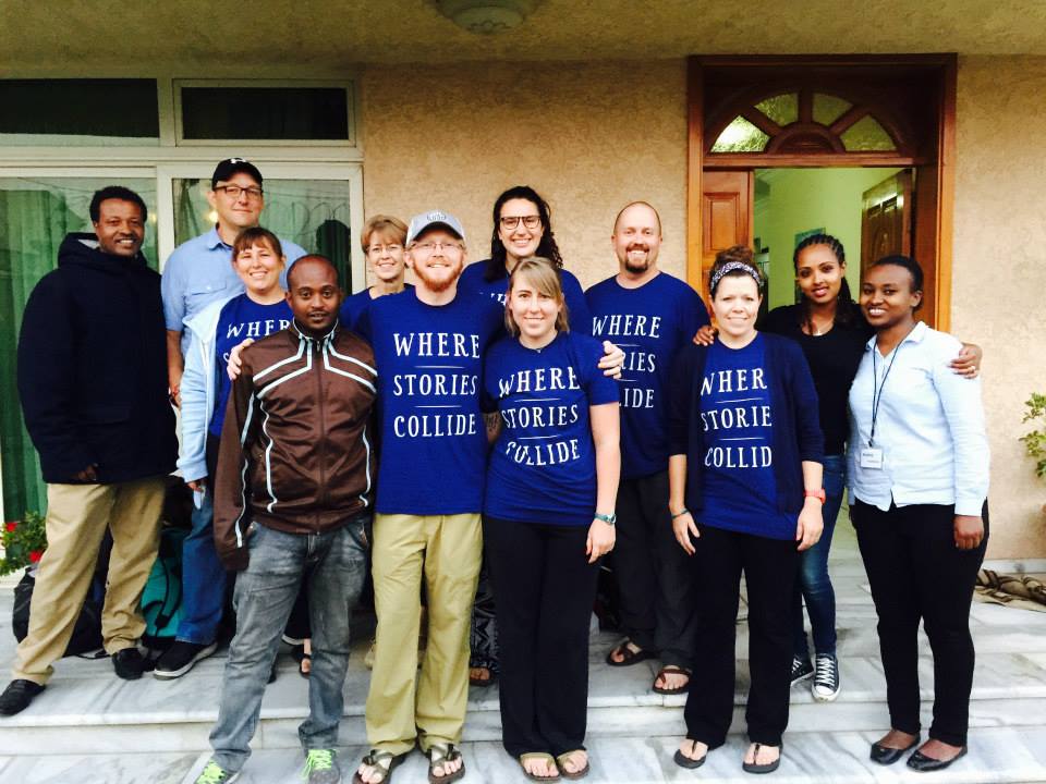  Our team getting ready to leave on our last day in Ethiopia, our second trip.