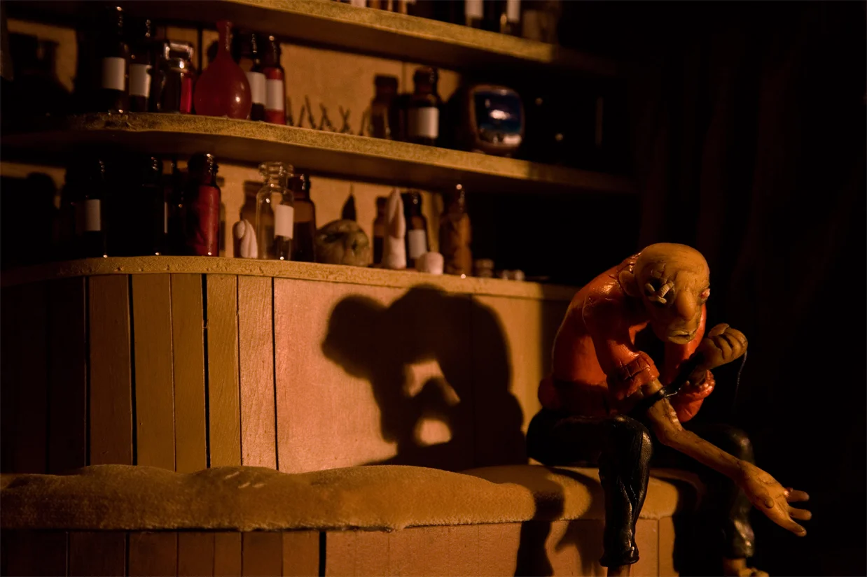 The Junkie He's been here as long as he can remember, doing the only thing he knows anymore.