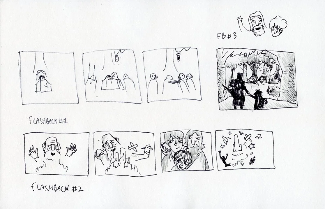 Rough Storyboards