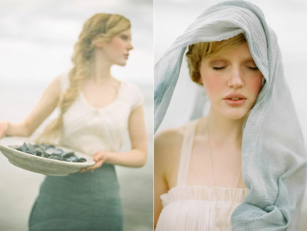"Married to the Sea"Belle Lumiere Magazine Photographer Alexander James Styling Pearl & Godiva