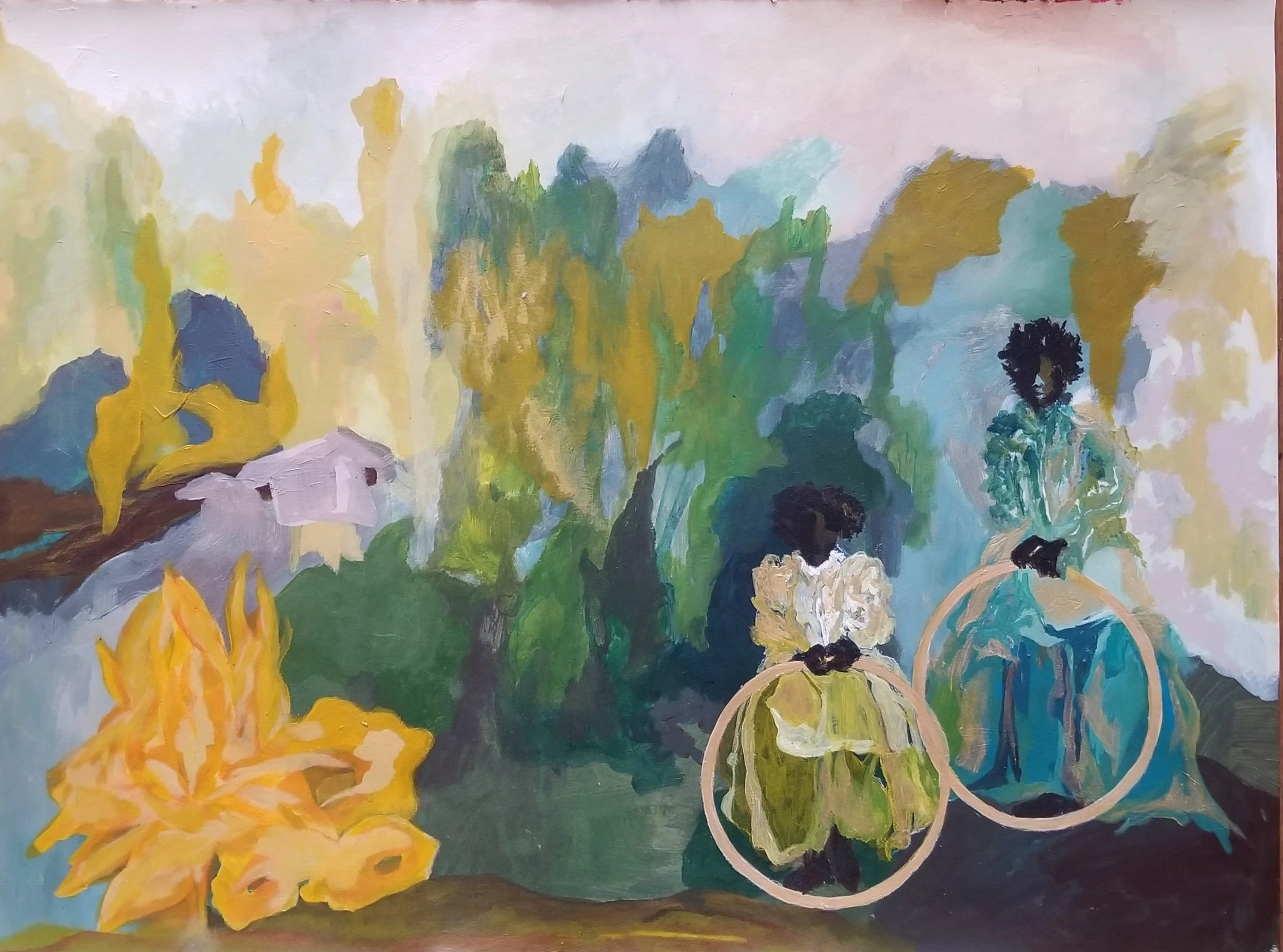 Magnolias_ [Seneca Village Series] 2025 