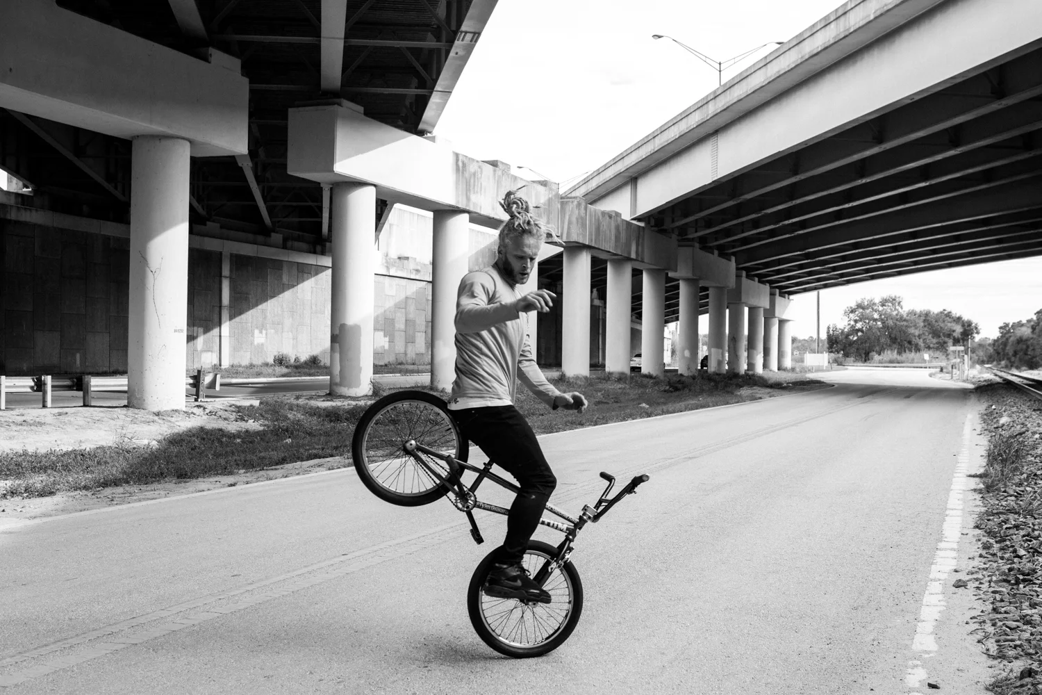 Pro Flatland BMX rider Tyler Gilliard - Rob Cros Photography