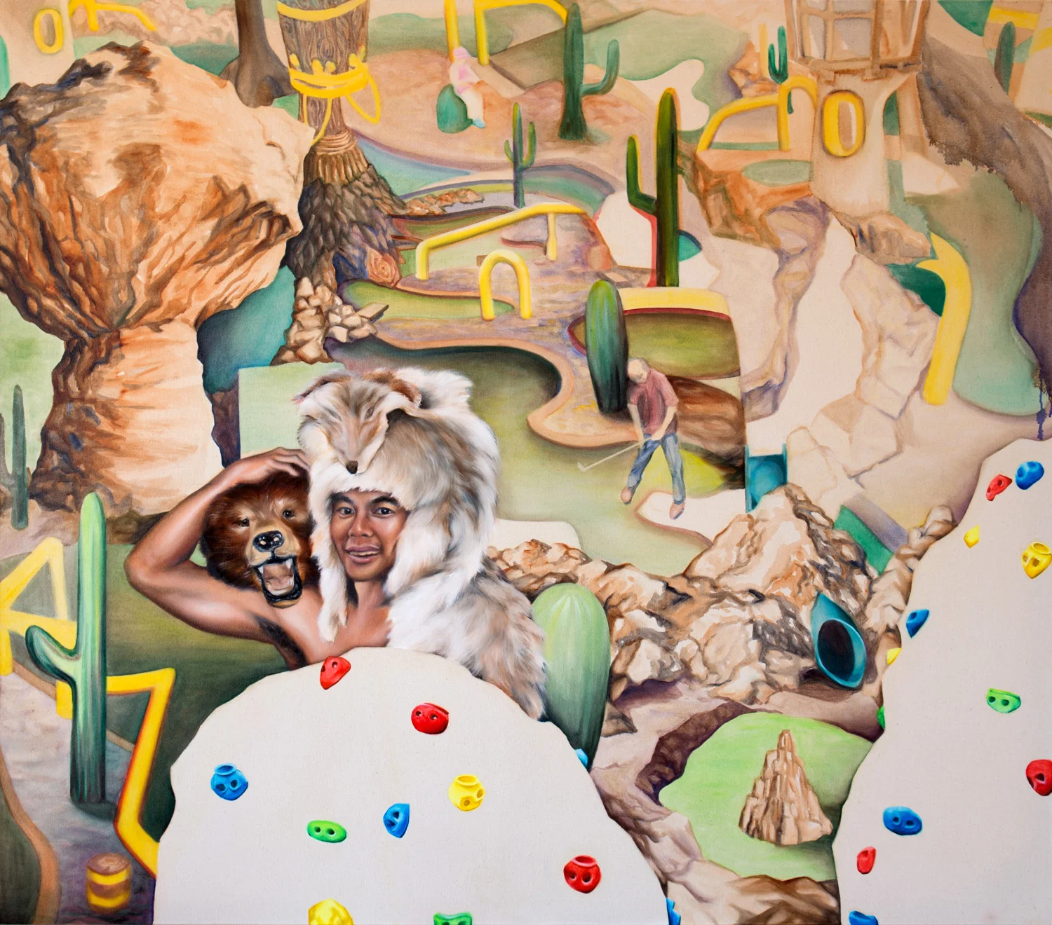 Wild Oil on canvas 2013 142 x 162 cm