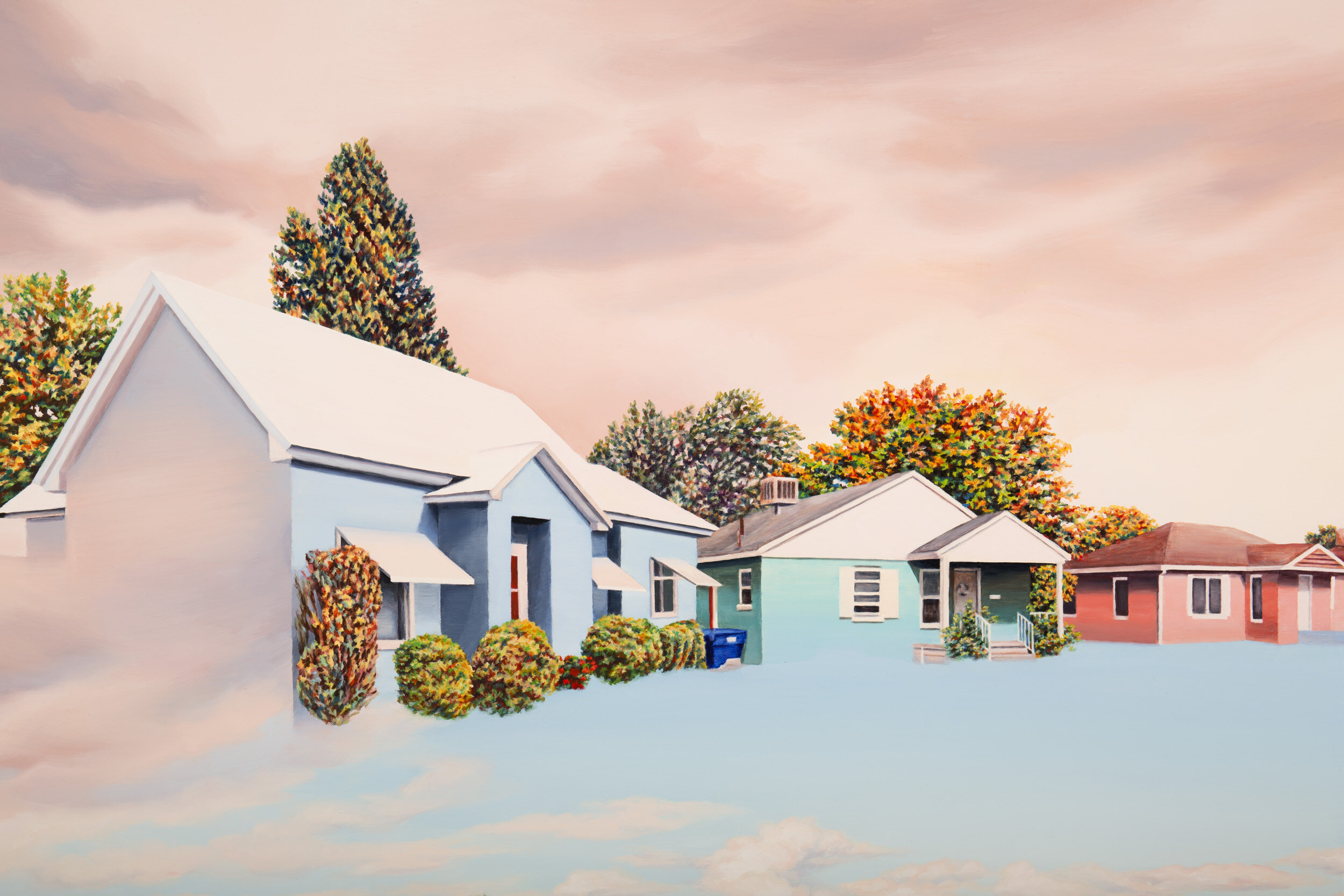 Away House (detail) 138 x 199 cm Oil on linen