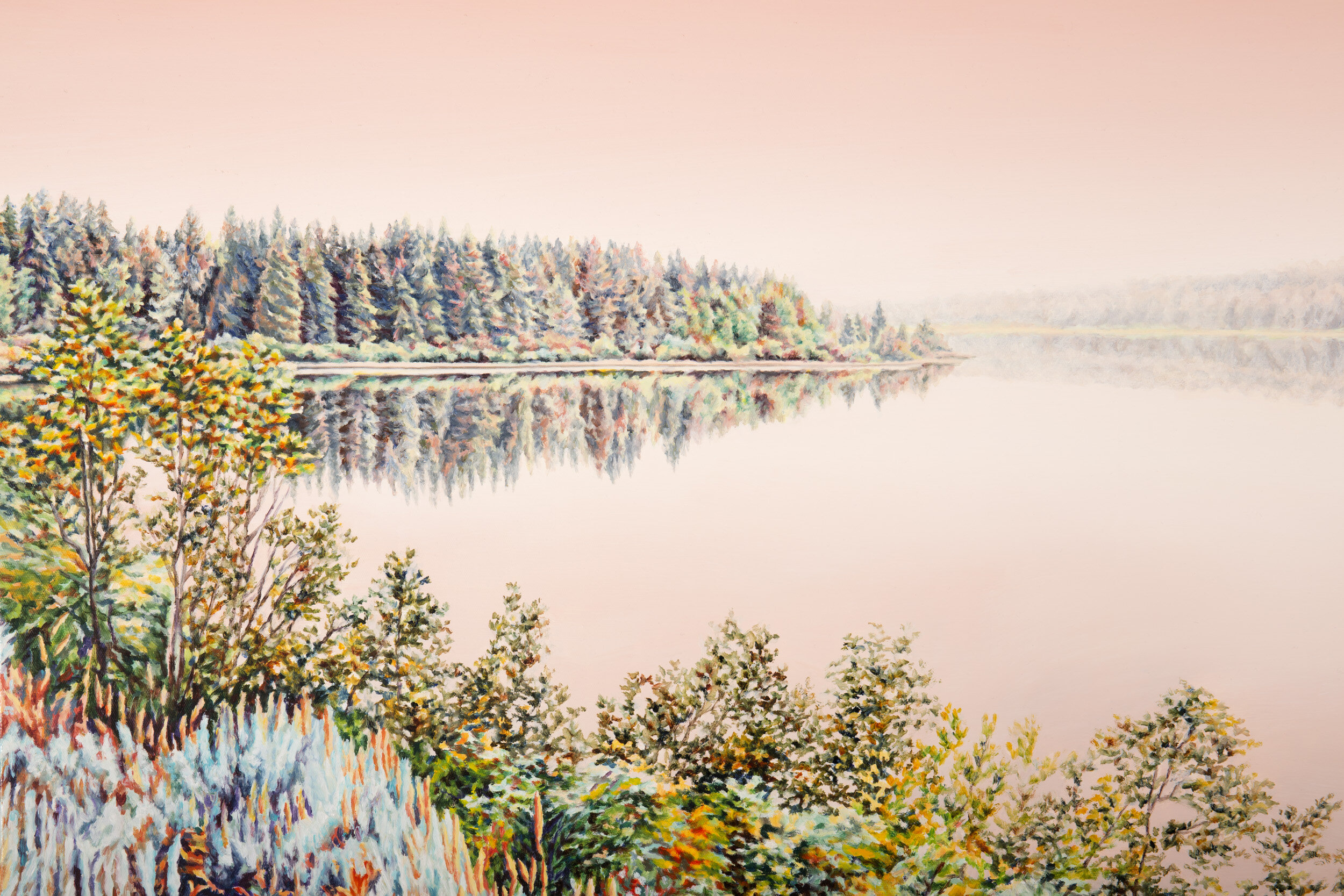 Awash (detail) 138 x 199 cm Oil on linen