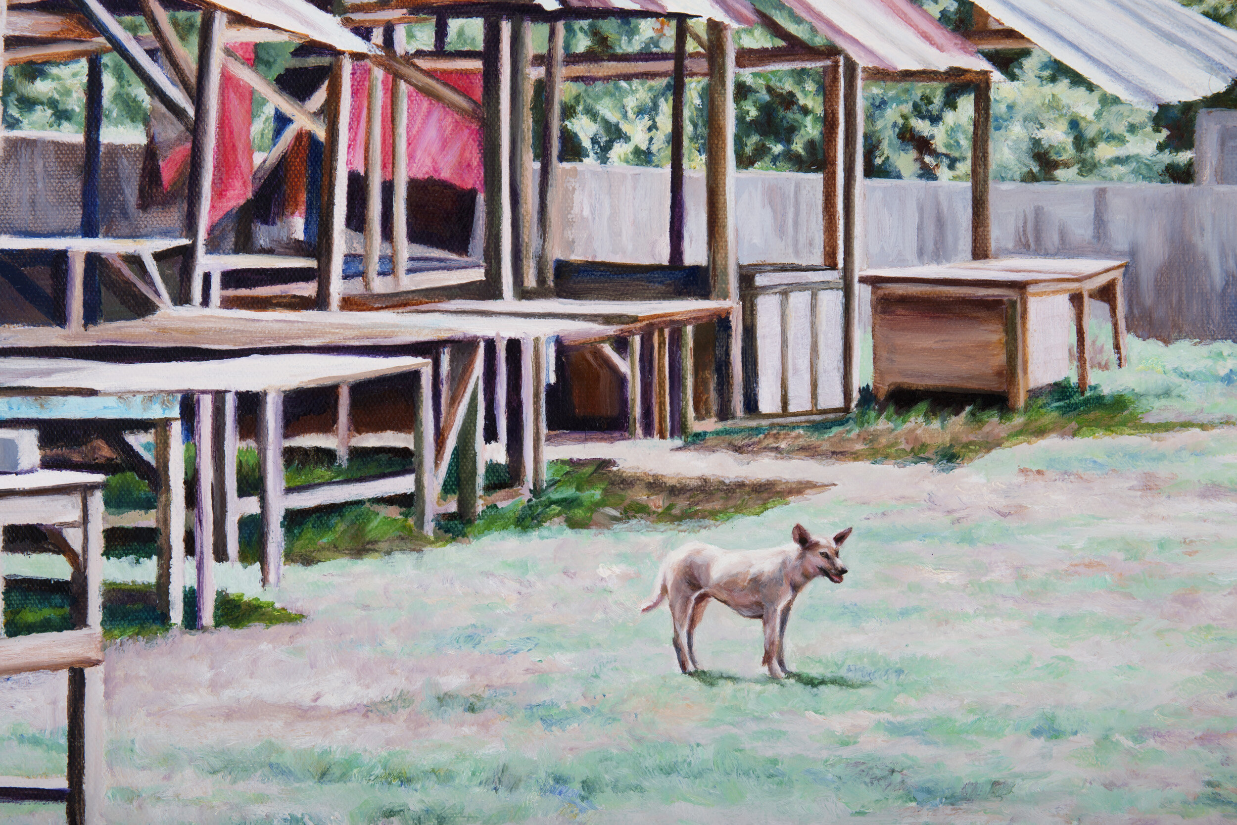 Rescue (detail) 138 x 199 cm Oil on linen