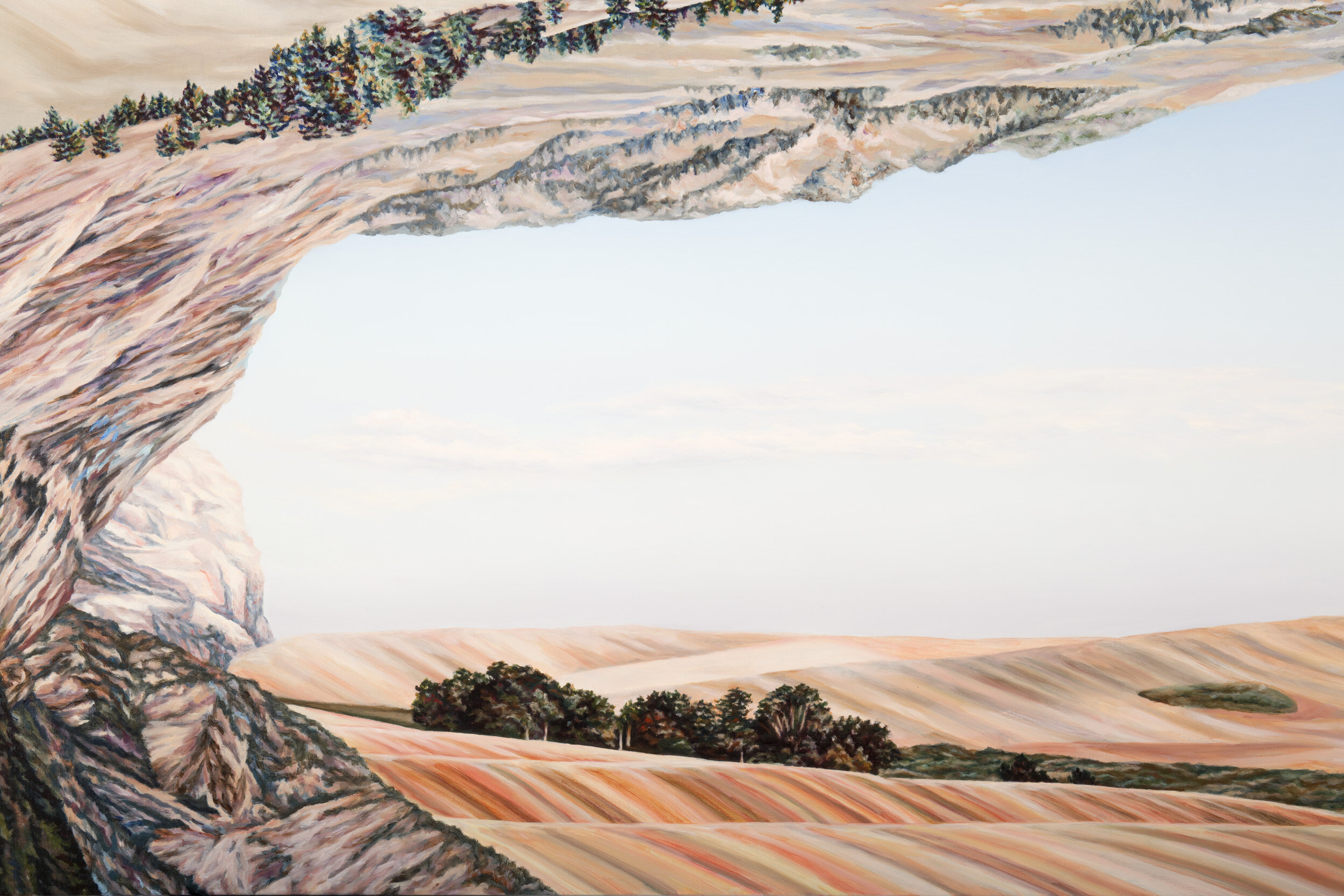 Tunnel Vision (detail) 138 x 199 cm Oil on linen