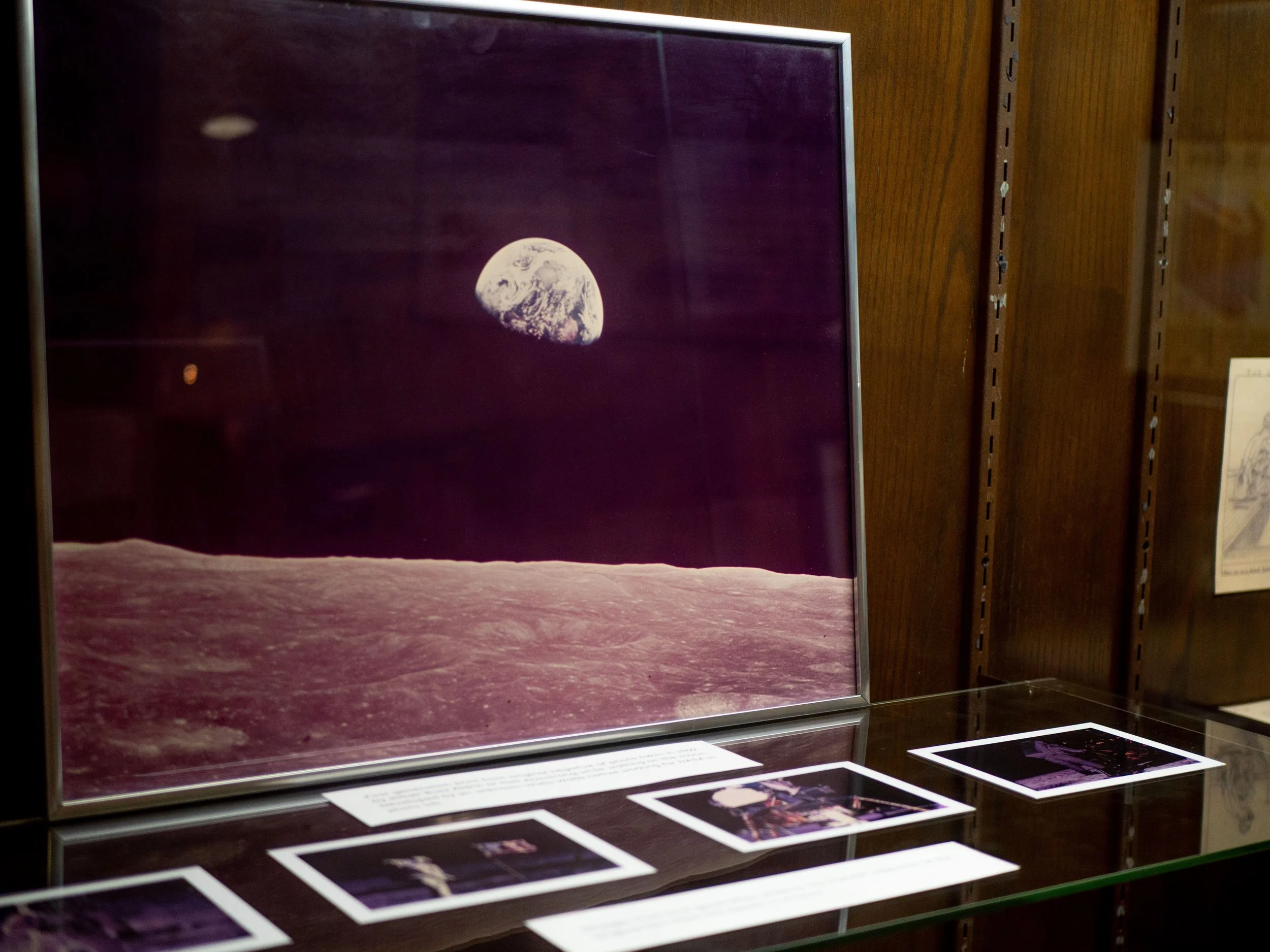 Photo of Earth Taken on the Moon