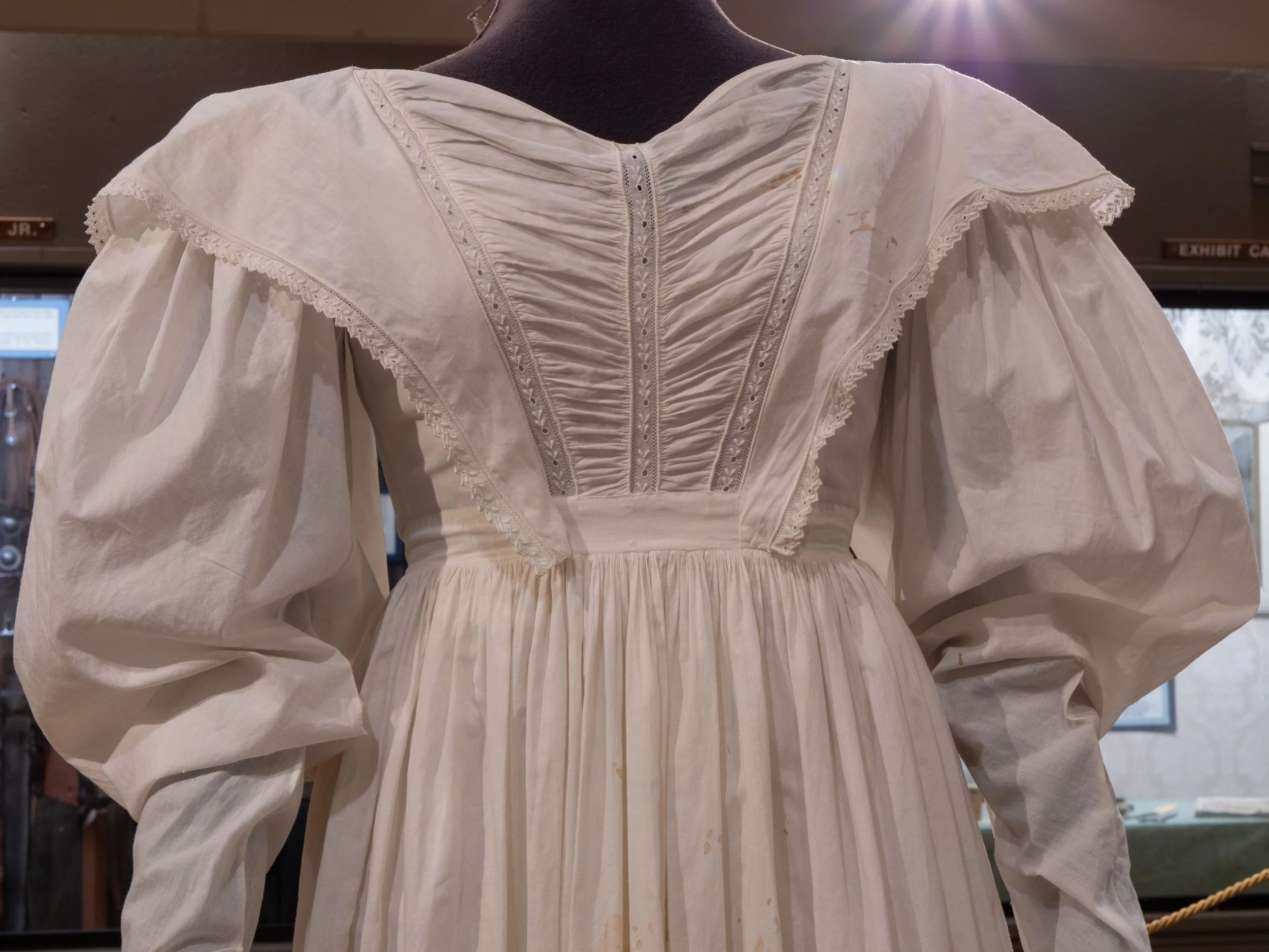 1850s Wedding Dress