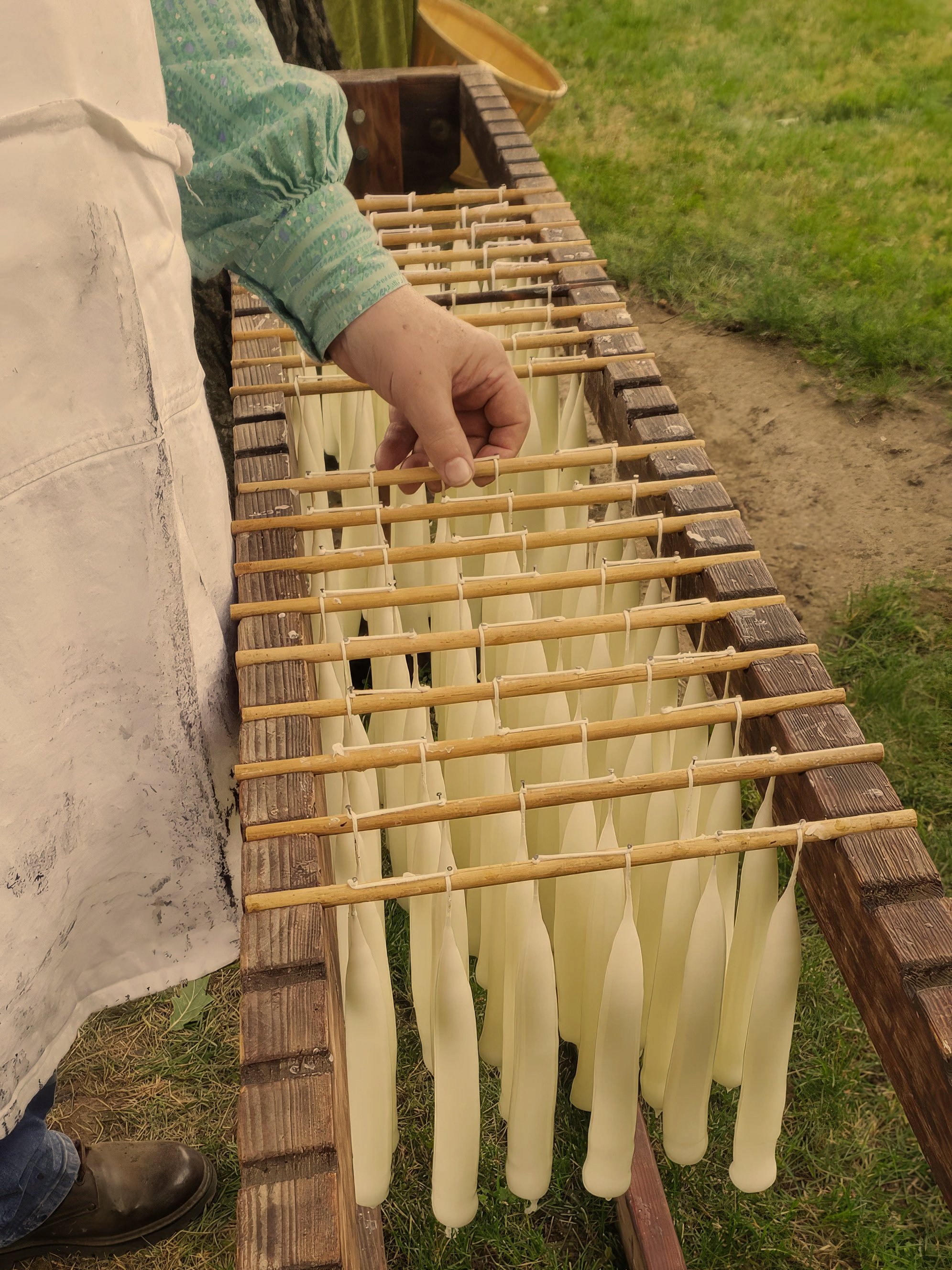 Authentic Hand-Dipped Candles for Practical Home Lighting